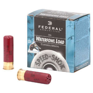 100rds of Federal® SpeedShok® Waterfowl 12 Gauge Shotshells