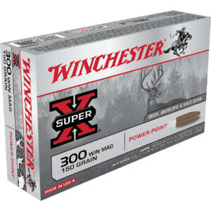 Winchester SUPER-X RIFLE .300 Winchester Short Magnum 150 grain Power-Point 300rnd