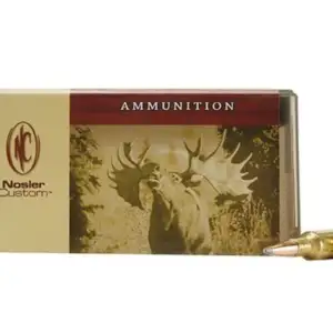 Nosler Custom Ammunition 7mm Remington Short Action Ultra Magnum 160 Grain Partition Spitzer