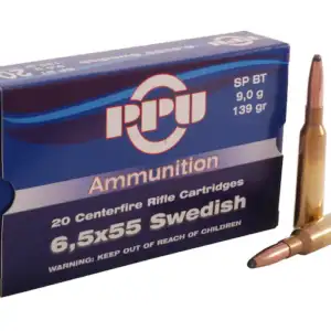 Prvi Partizan Ammunition 6.5x55mm Swedish Mauser 139 Grain Soft Point