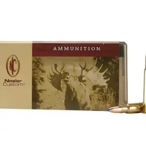 Nosler Custom Ammunition 8x57mm JS Mauser (8mm Mauser) 180 Grain Ballistic Tip Hunting