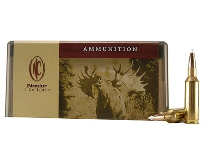 Nosler Custom Ammunition 7mm Remington Short Action Ultra Magnum 140 Grain AccuBond Spitzer