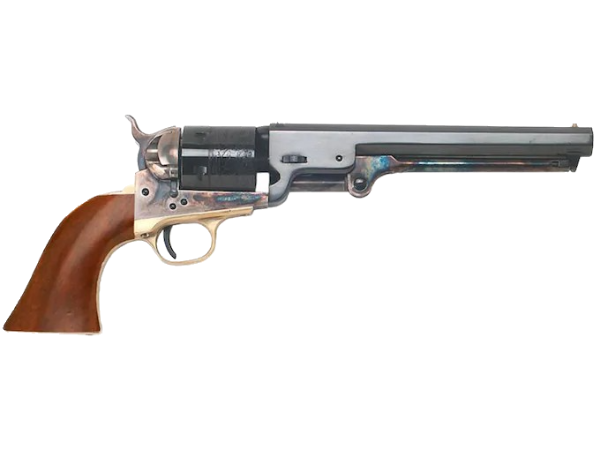 Cimarron Man With No Name Revolver 38 Special 7.5" Barrel 6-Round Color Case Hardened, Blue, Walnut