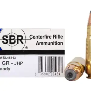 SBR Ammunition 458 SOCOM 300 Grain Hornady InterLock Jacketed Hollow Point