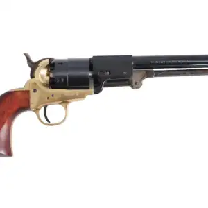 Pietta Rebel Confederate Black Powder Revolver 44 Caliber 7.5" Barrel Brass Frame Blue
