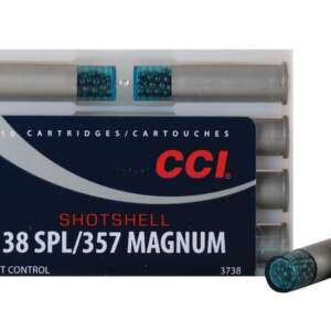 CCI Shotshell Ammunition 38 Special 100 Grains #9 Shot Box 500 rounds