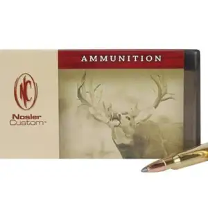 Nosler Custom Ammunition 280 Remington 160 Grain Partition Spitzer