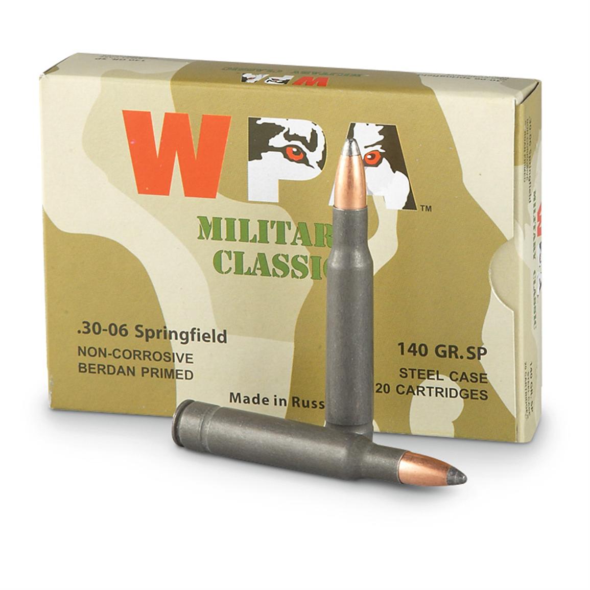 Wolf, .30-06, SP, 140 Grain,