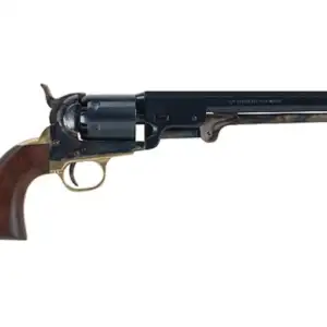 Pietta 1851 Navy Black Powder Revolver 36 Caliber 7.5" Barrel Steel Frame Blue