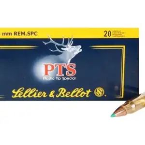 Sellier & Bellot Ammunition 6.8mm Remington SPC 110 Grain Polymer Tip Spitzer