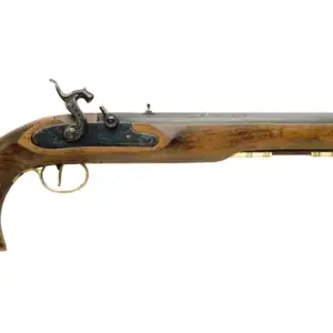 Traditions Kentucky Muzzleloading Pistol 50 Caliber Percussion 10" Blued Barrel Select Hardwood Stock