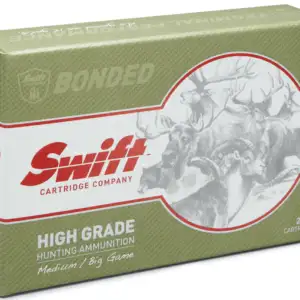 Swift High Grade Big Game Hunting Ammunition 6.5x55mm Swedish Mauser 140 Grain A-Frame