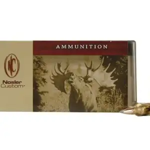 Nosler Custom Ammunition 7mm Remington Short Action Ultra Magnum 150 Grain Partition Spitzer