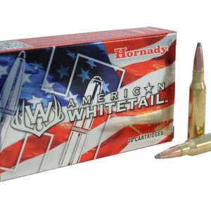 Hornady American Whitetail Ammunition 7mm-08 Remington 139 Grain Interlock Spire Point 500 rounds