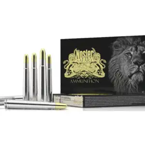 Nosler Safari Ammunition 375 H&H Magnum 300 Grain Solid