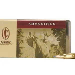 Nosler Custom Ammunition 257 Roberts +P 115 Grain Ballistic Tip Hunting