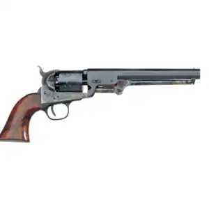 Uberti 1851 Navy London Black Powder Revolver 36 Caliber 7.5" Barrel Steel Frame Blue