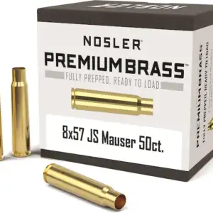 Nosler Custom Brass 8x57mm JS (8mm Mauser)