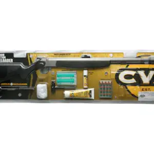 CVA Optima V2 Muzzleloading Rifle 50 Caliber with Accessory Kit 26" Stainless Steel Barrel Synthetic Stock Black