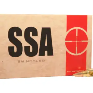 Silver State Armory Ammunition 6.8mm Remington SPC 115 Grain Nosler Custom Competition Hollow Point Boat Tail