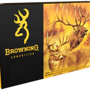 Browning BXS Solid Expansion Ammunition 28 Nosler 139 Grain Solid Copper Polymer Tip Boat Tail Lead-Free