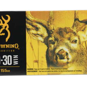 Browning BXR .30-30 Winchester 155 Grain Rapid Expansion Matrix Tip Brass Cased Centerfire Rifle Ammunition 320rnd