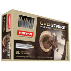 Norma EVOSTRIKE .300 Winchester Magnum 139gr Brass Cased Centerfire Rifle Ammunition 200rnd