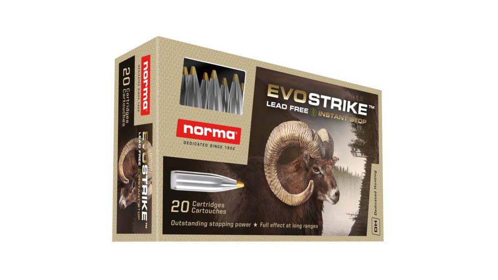 Norma EVOSTRIKE .300 Winchester Magnum 139gr Brass Cased Centerfire Rifle Ammunition 200rnd