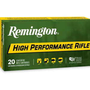 Remington High Performance Rifle 6.5mm Grendel 120 Grain Boat-Tail Hollow Point Centerfire Rifle Ammunition 360rnd
