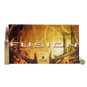 Federal Premium FUSION .270 Winchester 130 grain Fusion Soft Point Brass Cased Centerfire Rifle Ammunition 520rnd