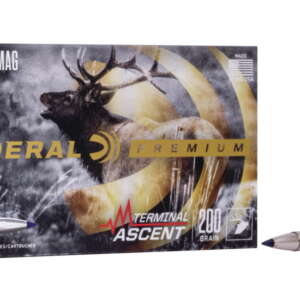 Federal Premium TERMINAL ASCENT .300 Winchester Magnum 200 grain Terminal Ascent Centerfire Rifle Ammunition 140rnd
