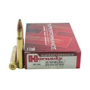 Hornady Superformance Ammunition 35 Whelen 200 Grain Soft Point 200rnd