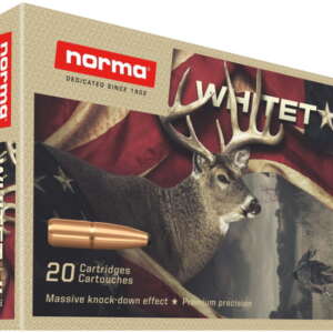 Norma Whitetail .270 Winchester 130gr Brass Cased Centerfire Rifle Ammunition 520rnd