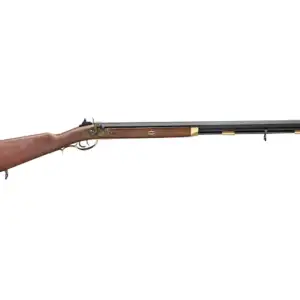 Pedersoli Traditional Hawken Hunter Muzzleloading Rifle Percussion 28.375" Blued Barrel Walnut Stock