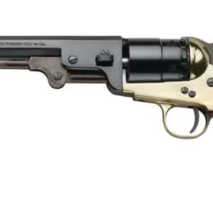 Pietta 1851 Griswold & Gunnison Black Powder Revolver 36 Caliber 7.5" Barrel Brass Frame Blue