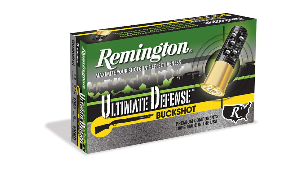 Remington Ultimate Defense Shotshell .410 Bore 5 Pellet 3" Shotgun Buckshot Ammunition 500 rounds