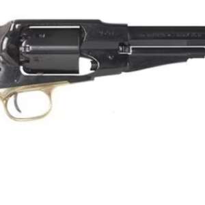 Pietta 1858 Remington New Model Navy Black Powder Revolver 36 Caliber 6.375" Barrel Steel Frame Blue