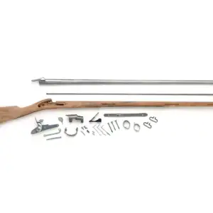Traditions 1842 Springfield Musket Muzzleloading Rifle Kit 69 Caliber Percussion Smoothbore 42" Barrel Hardwood Stock