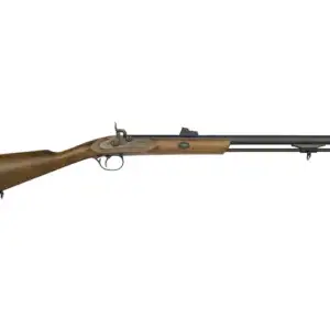 Traditions Deerhunter Muzzleloading Rifle 50 Caliber Percussion 24" Blued Barrel Hardwood Stock Brown