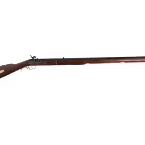 Traditions Deluxe Kentucky Muzzleloading Rifle 50 Caliber Percussion 33.5" Blued Barrel Select Hardwood Stock