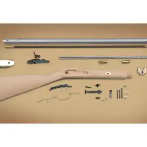 Traditions Frontier Muzzleloading Rifle Kit 50 Caliber Percussion 28" Barrel Hardwood Stock