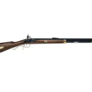 Traditions Hawken Woodsman Muzzleloading Rifle 50 Caliber Flint 28" Blued Barrel Select Hardwood Stock
