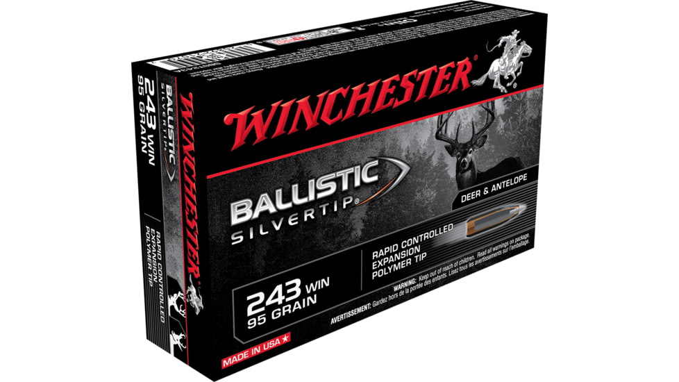 WINCHESTER BALLISTIC-SILVERTIP 95 grain 300rnd