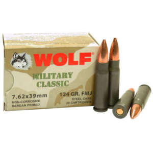 Wolf Military Classic, .30-06, FMJ, 145 Grain