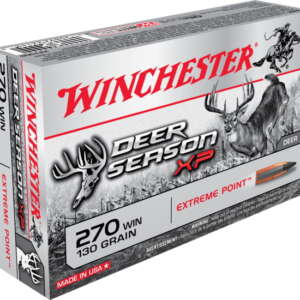 Winchester DEER SEASON XP .270 Winchester 130 grain Extreme Point Polymer Tip Centerfire Rifle Ammunition 520rnd