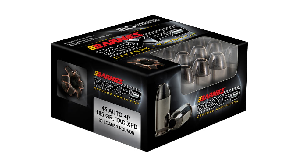 Barnes Tac-Xpd Defense .380 ACP 80gr TAC-XP Handgun Cartridges