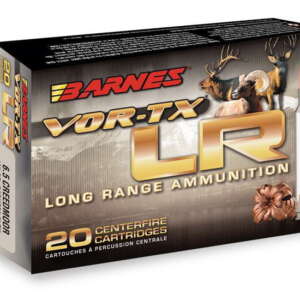 Barnes Vor-Tx Long Range Centerfire 6.5 Creedmoor 127 grain LRX Boat Tail Centerfire Rifle Ammunition