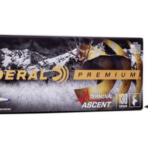 Federal Premium Trophy Copper 6.5mm PRC 120 Grain Trophy Copper Brass Cased Centerfire Rifle Ammunition 240rnd